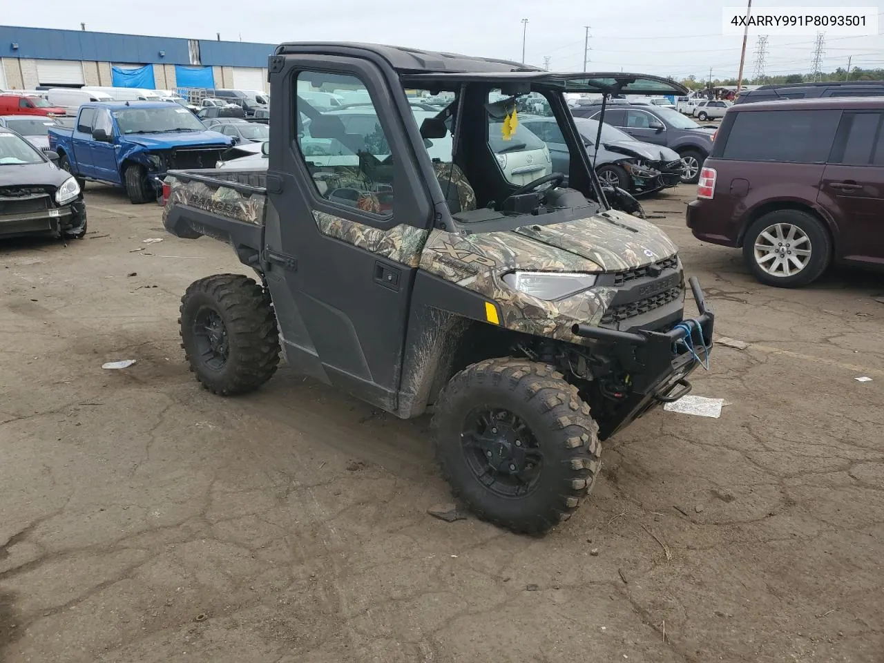 2023 Polaris Ranger Xp 1000 Northstar Ultimate VIN: 4XARRY991P8093501 Lot: 72720454