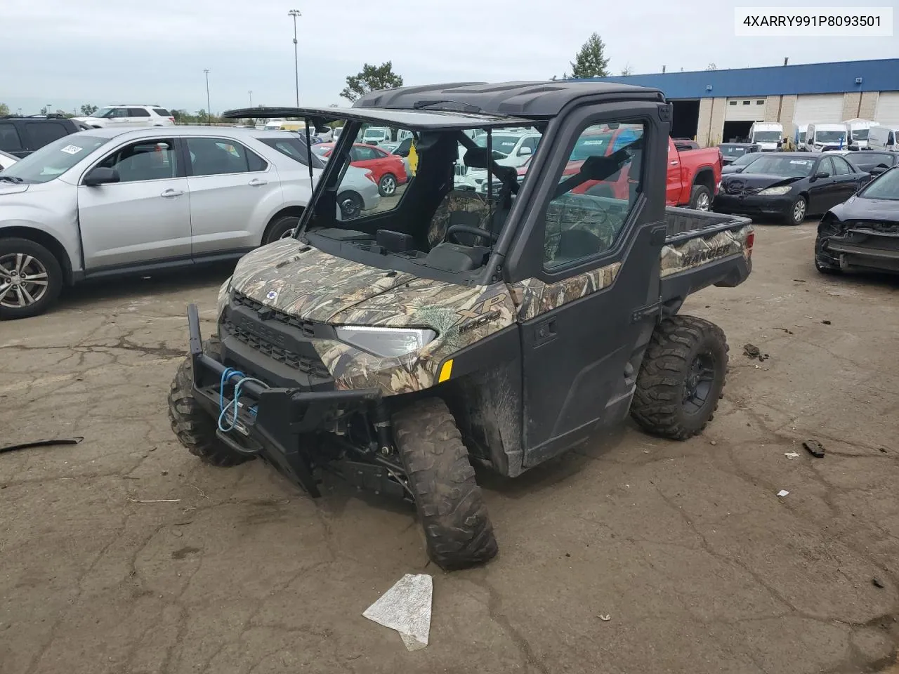 2023 Polaris Ranger Xp 1000 Northstar Ultimate VIN: 4XARRY991P8093501 Lot: 72720454