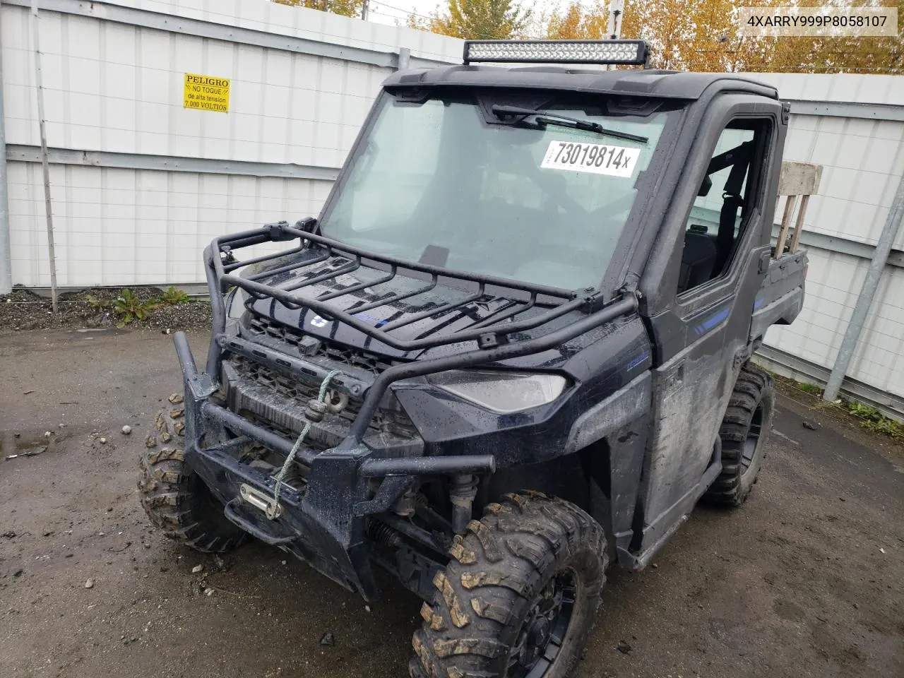 2023 Polaris Ranger Xp 1000 Northstar Ultimate VIN: 4XARRY999P8058107 Lot: 73019814