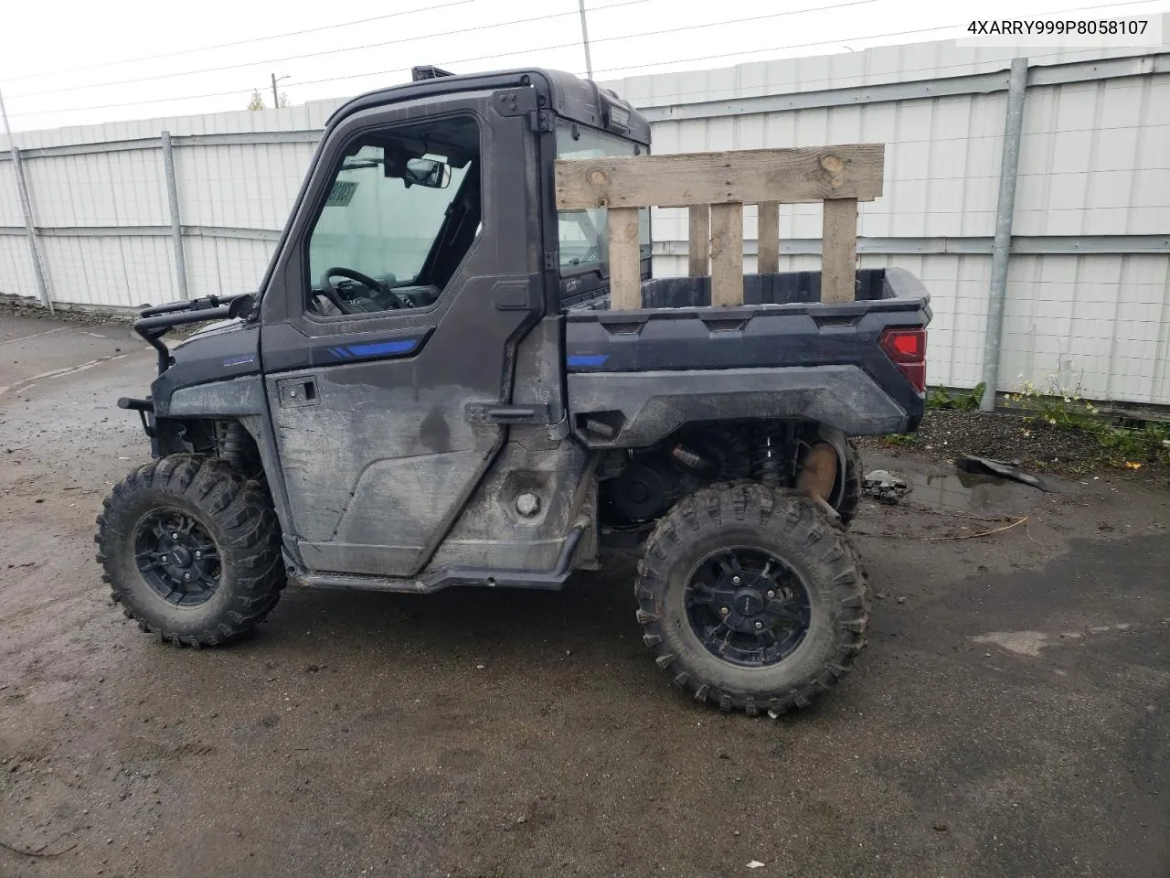 2023 Polaris Ranger Xp 1000 Northstar Ultimate VIN: 4XARRY999P8058107 Lot: 73019814