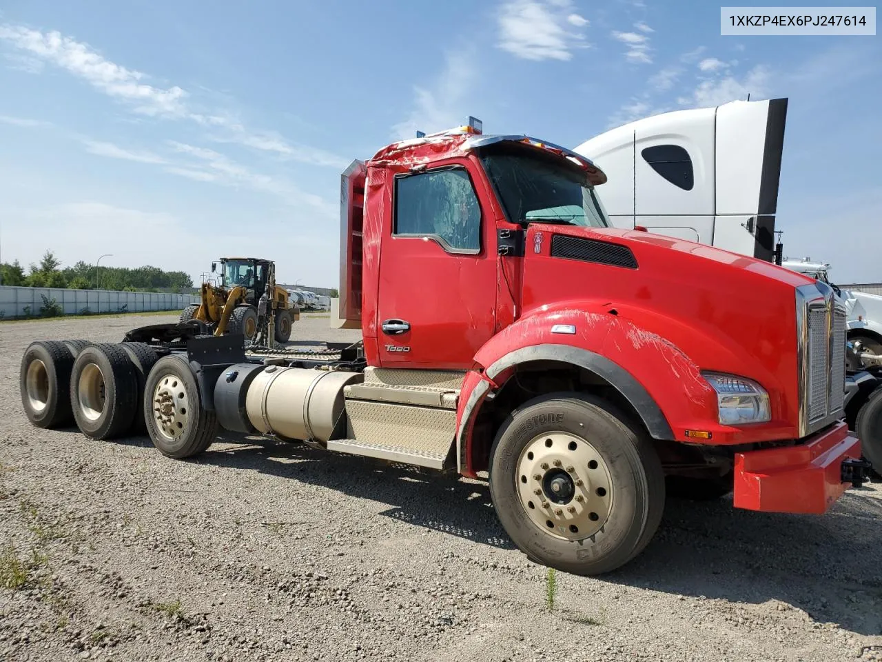 2023 Kenworth Construction T880 VIN: 1XKZP4EX6PJ247614 Lot: 74214094