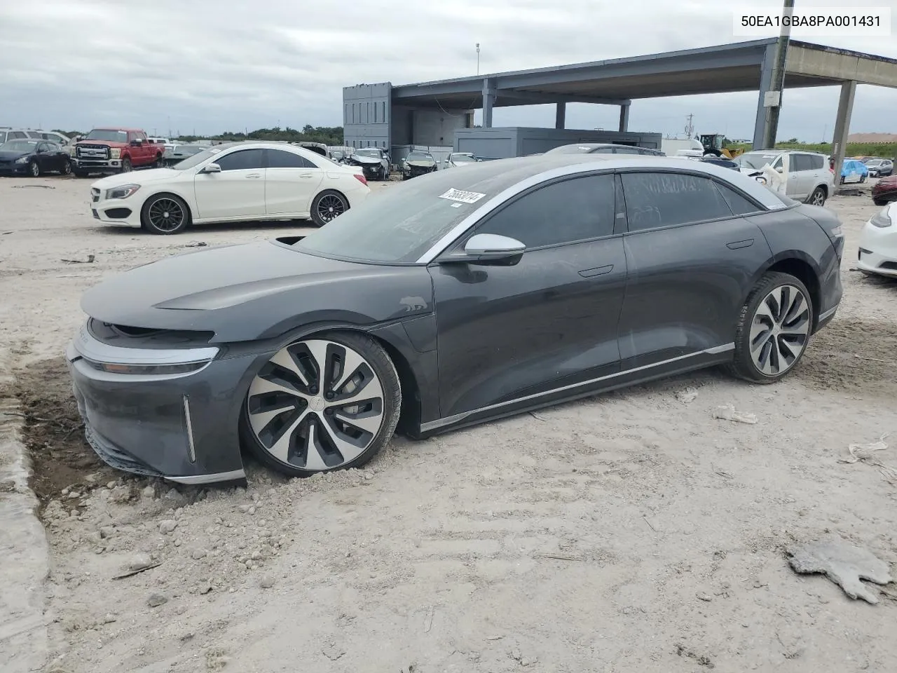 2023 Lucid Motors Air Grand Touring VIN: 50EA1GBA8PA001431 Lot: 75683014