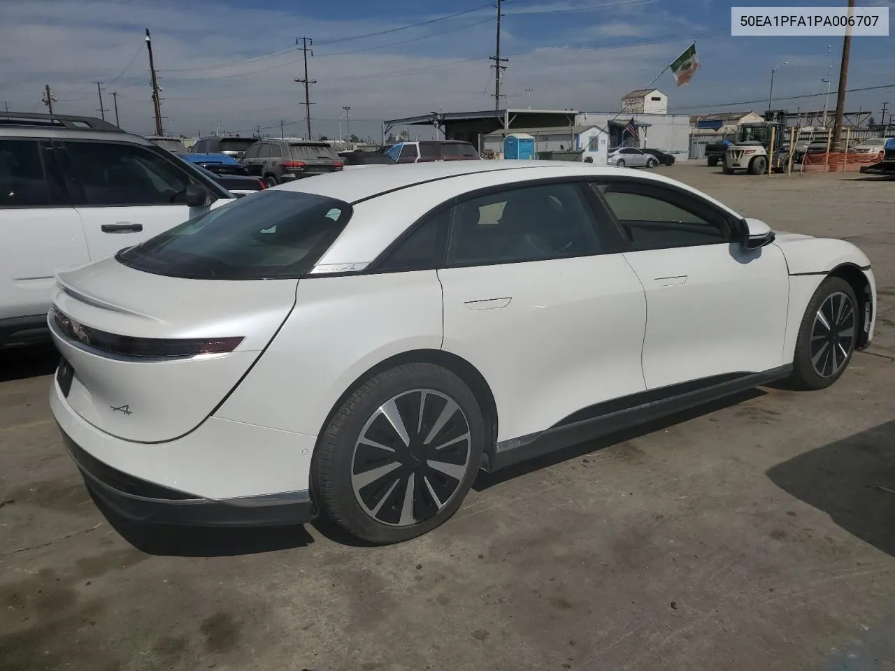 2023 Lucid Motors Air Pure VIN: 50EA1PFA1PA006707 Lot: 76025394