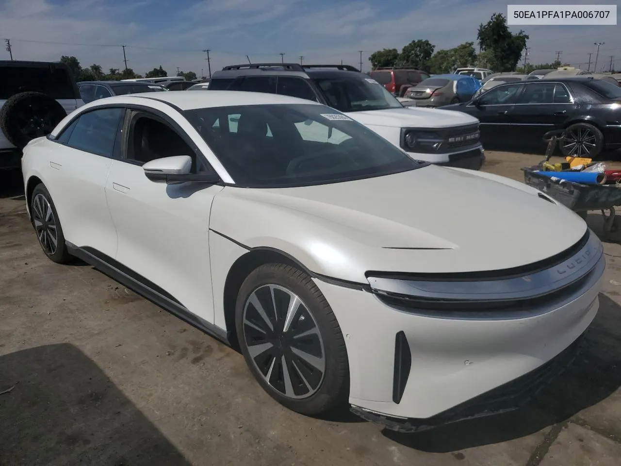 2023 Lucid Motors Air Pure VIN: 50EA1PFA1PA006707 Lot: 76025394