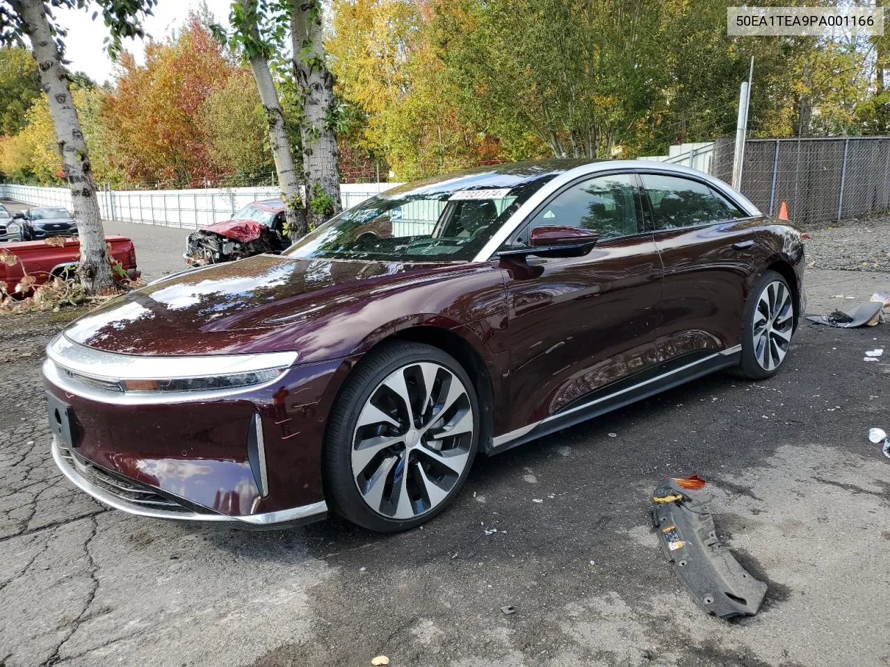 2023 Lucid Motors Air Touring VIN: 50EA1TEA9PA001166 Lot: 77037174