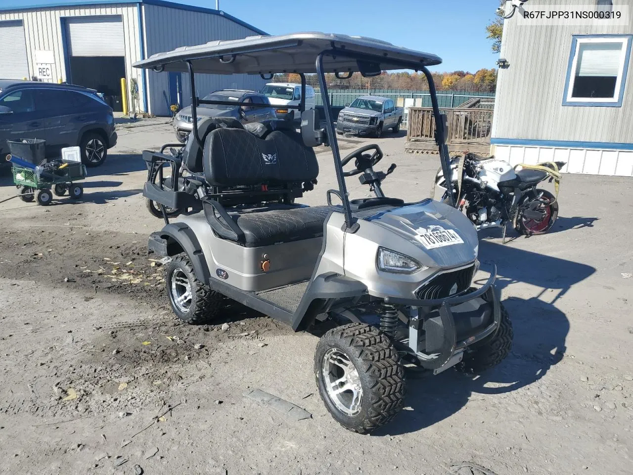 2023 Golf Cart VIN: R67FJPP31NS000319 Lot: 78166674