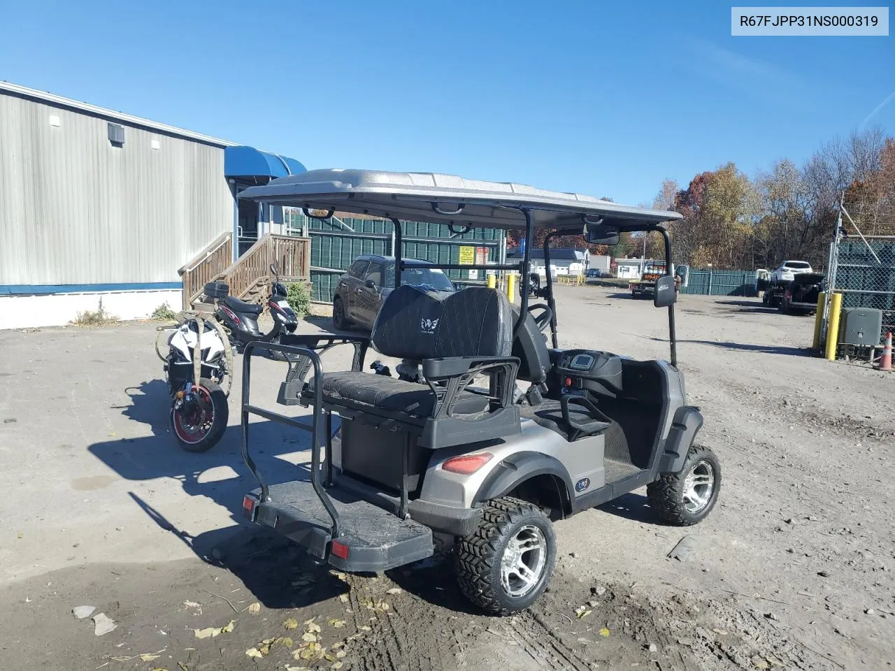 2023 Golf Cart VIN: R67FJPP31NS000319 Lot: 78166674