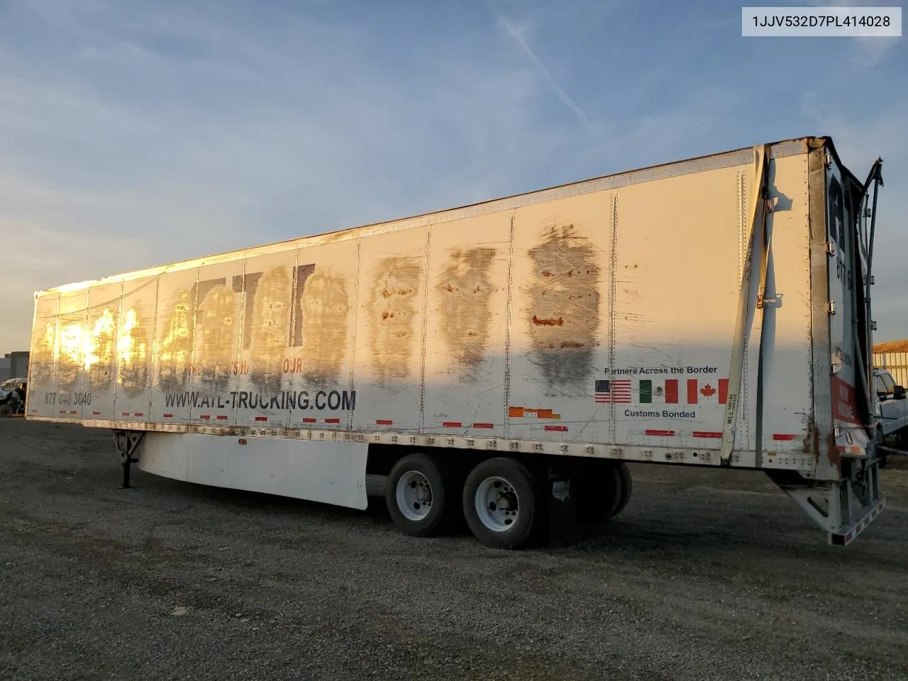 2023 Wanc Trailer VIN: 1JJV532D7PL414028 Lot: 80558324