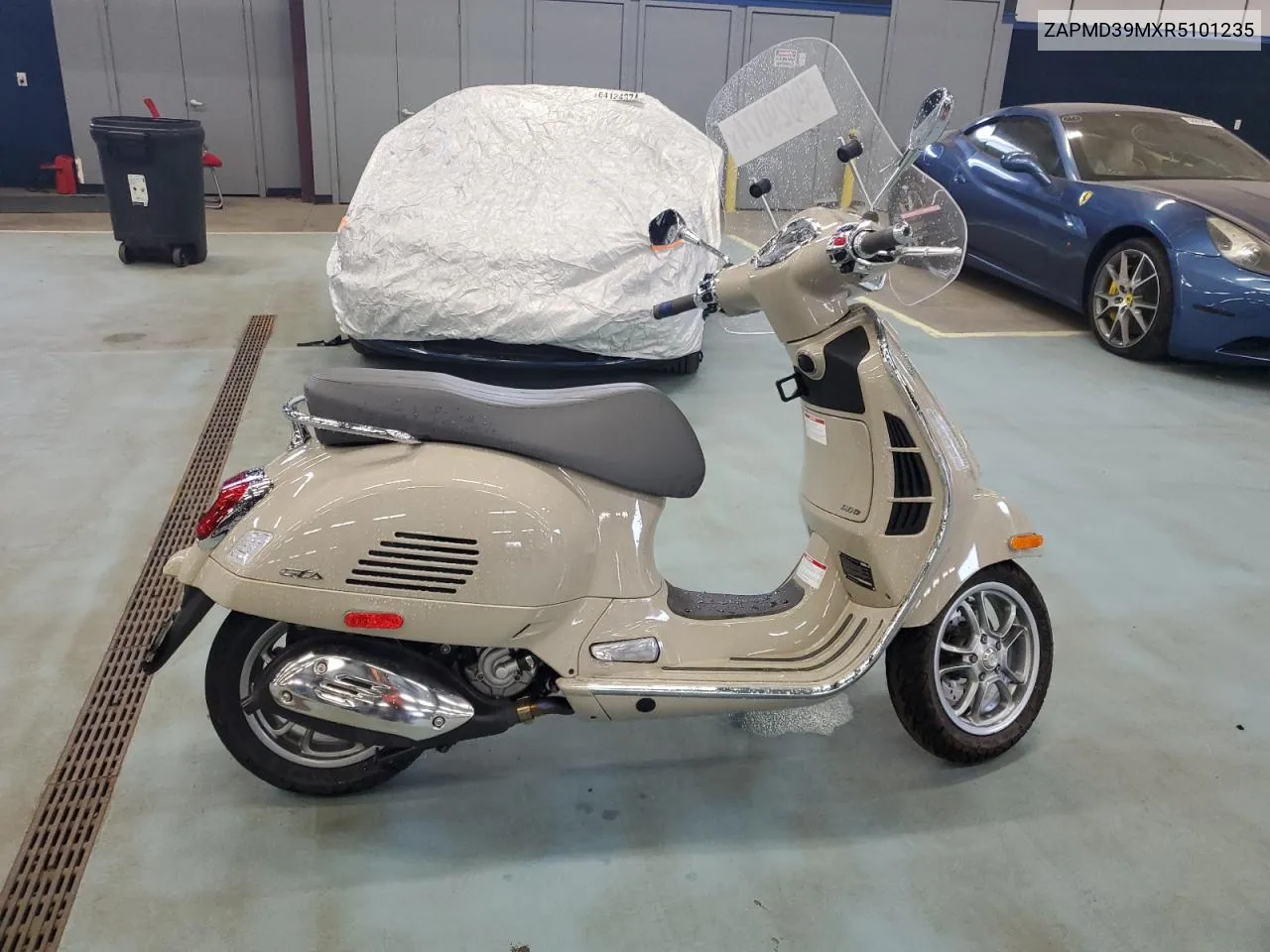 2024 Vespa Gts/Sei Giorni 300 VIN: ZAPMD39MXR5101235 Lot: 59829074