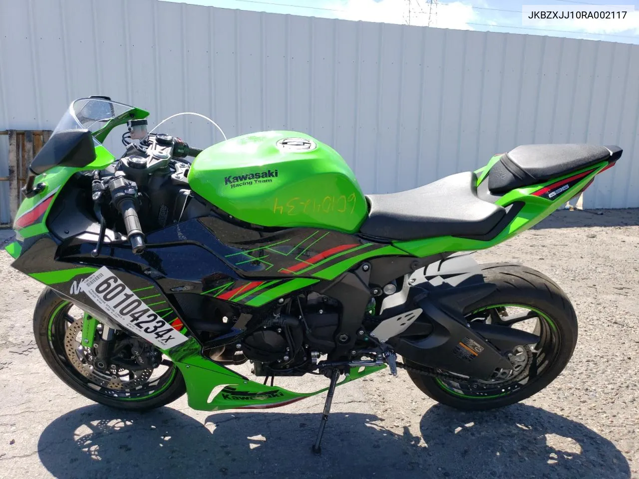 JKBZXJJ10RA002117 2024 Kawasaki Zx636 K