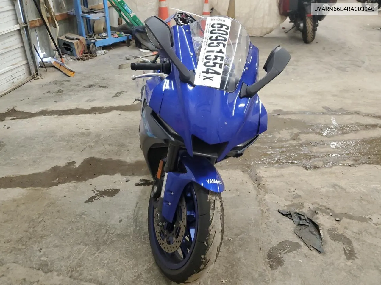 2024 Yamaha Yzfr1 VIN: JYARN66E4RA003940 Lot: 60951554