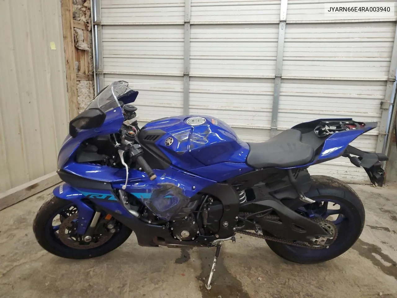 2024 Yamaha Yzfr1 VIN: JYARN66E4RA003940 Lot: 60951554