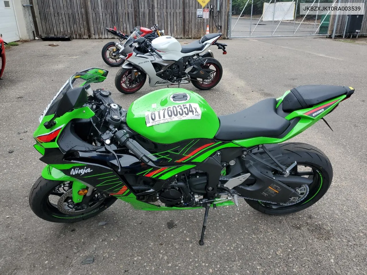 JKBZXJK10RA003539 2024 Kawasaki Zx636 K