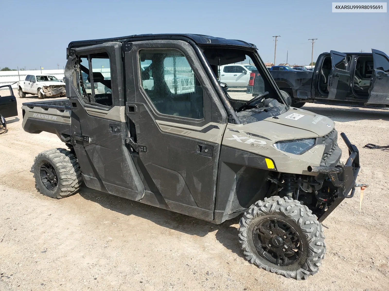 2024 Polaris Ranger Crew Xp 1000 Northstar Premium VIN: 4XARSU999R8095691 Lot: 64411174