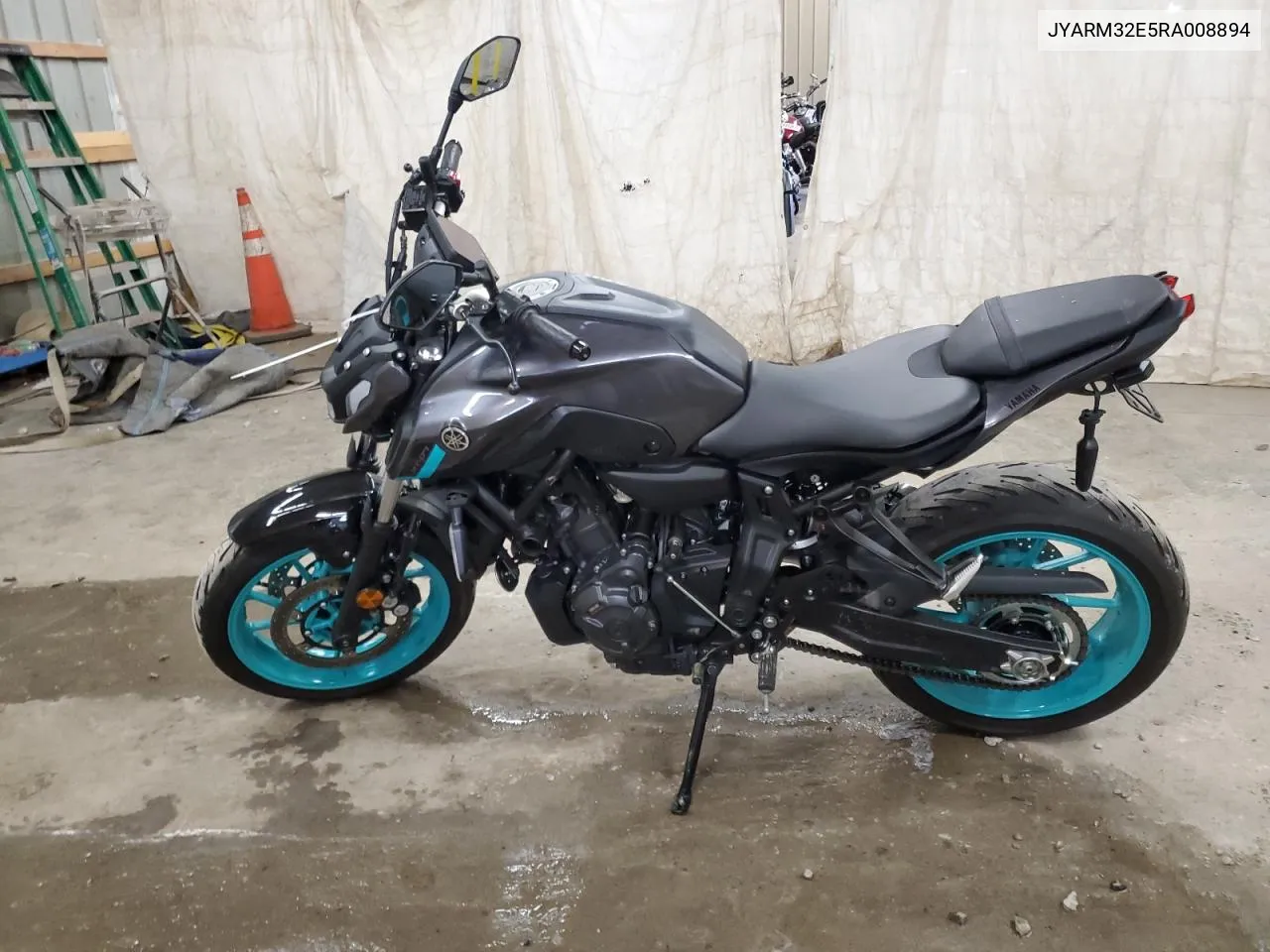 2024 Yamaha Mt07 VIN: JYARM32E5RA008894 Lot: 66344884