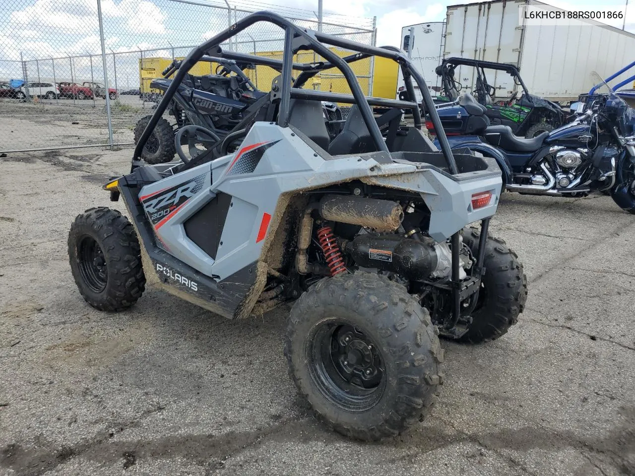 2024 Polaris Rzr 200 Efi VIN: L6KHCB188RS001866 Lot: 67119484