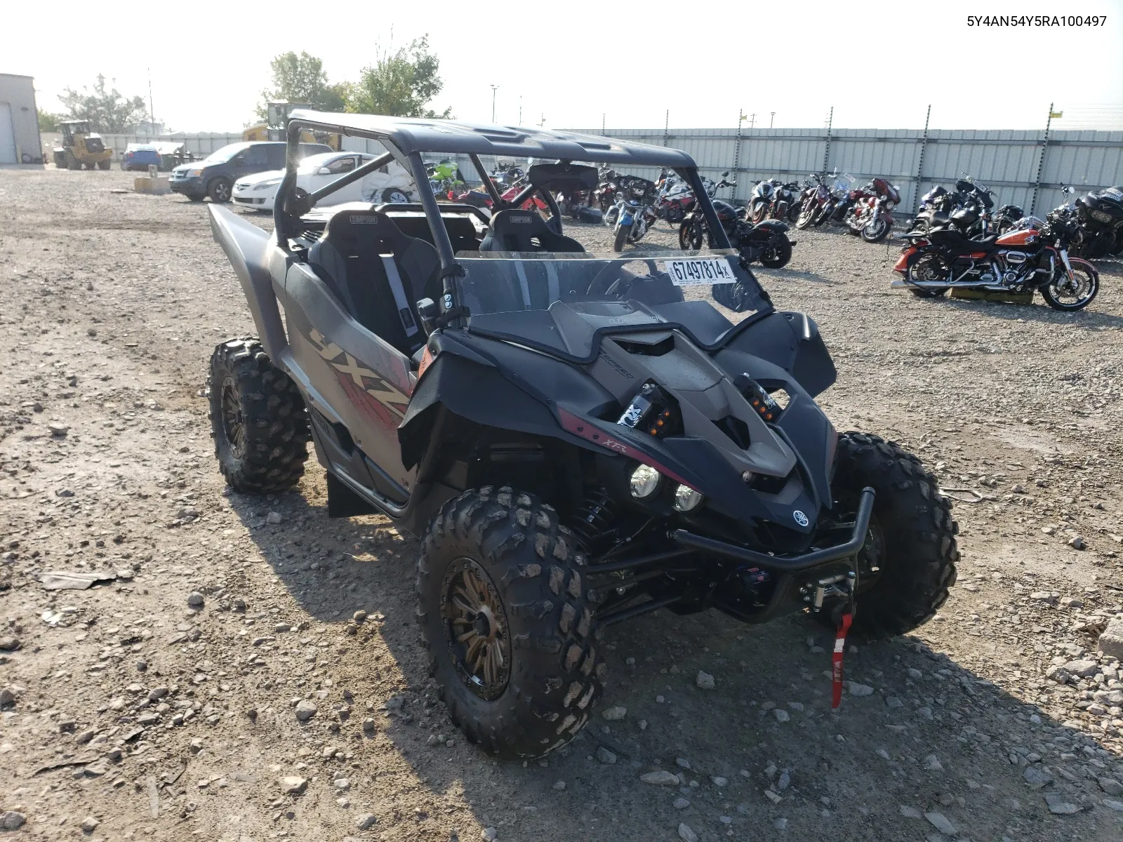 2024 Yamaha Yxz1000 VIN: 5Y4AN54Y5RA100497 Lot: 67497814