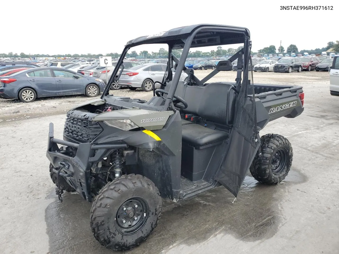 2024 Polaris Ranger 1000 Eps VIN: 3NSTAE996RH371612 Lot: 67509764