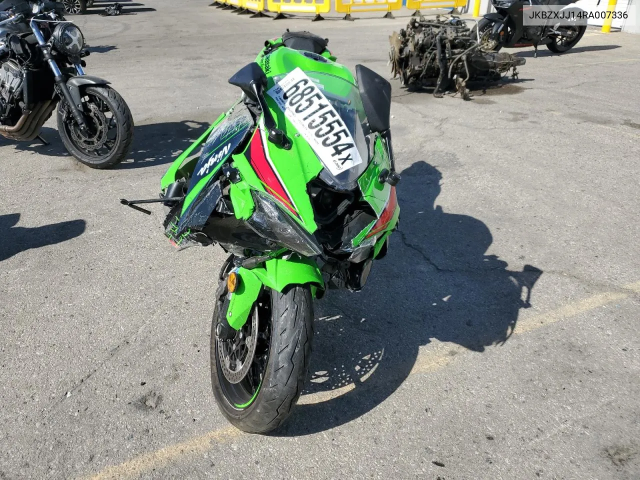 JKBZXJJ14RA007336 2024 Kawasaki Zx636 K