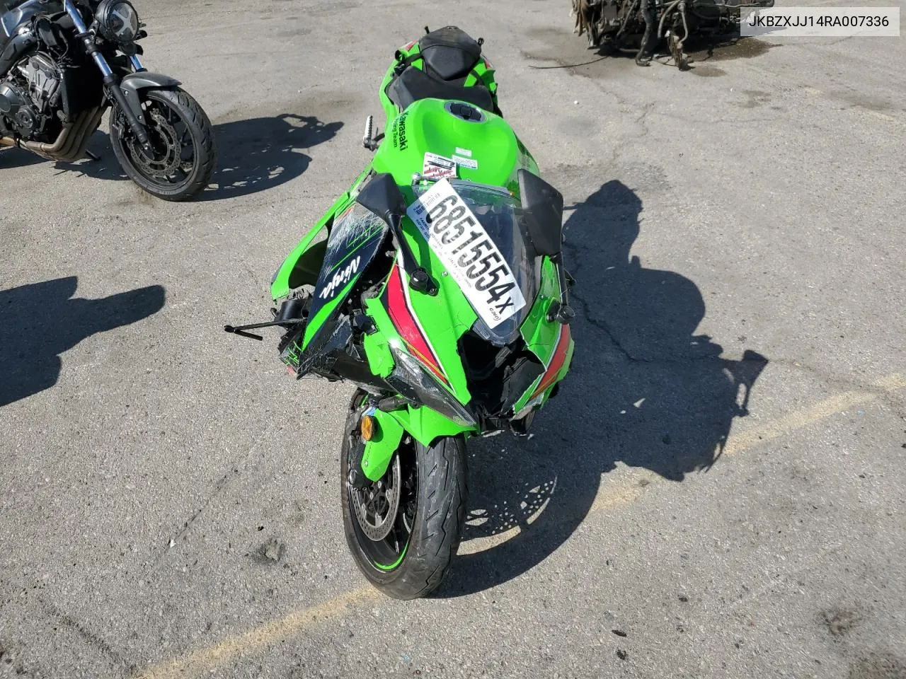 JKBZXJJ14RA007336 2024 Kawasaki Zx636 K