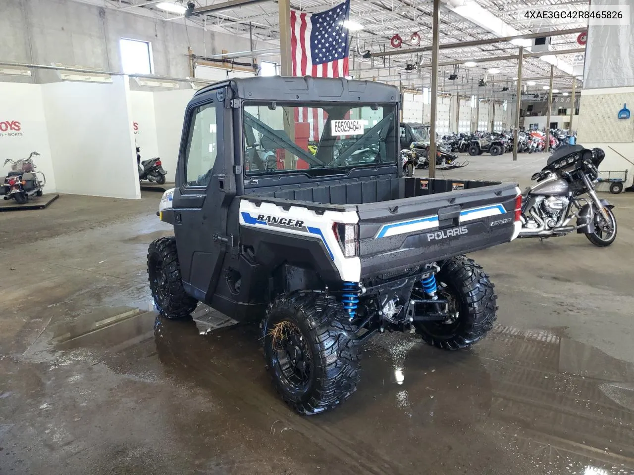 2024 Polaris Ranger Xp Kinetic Ultimate VIN: 4XAE3GC42R8465826 Lot: 69529464