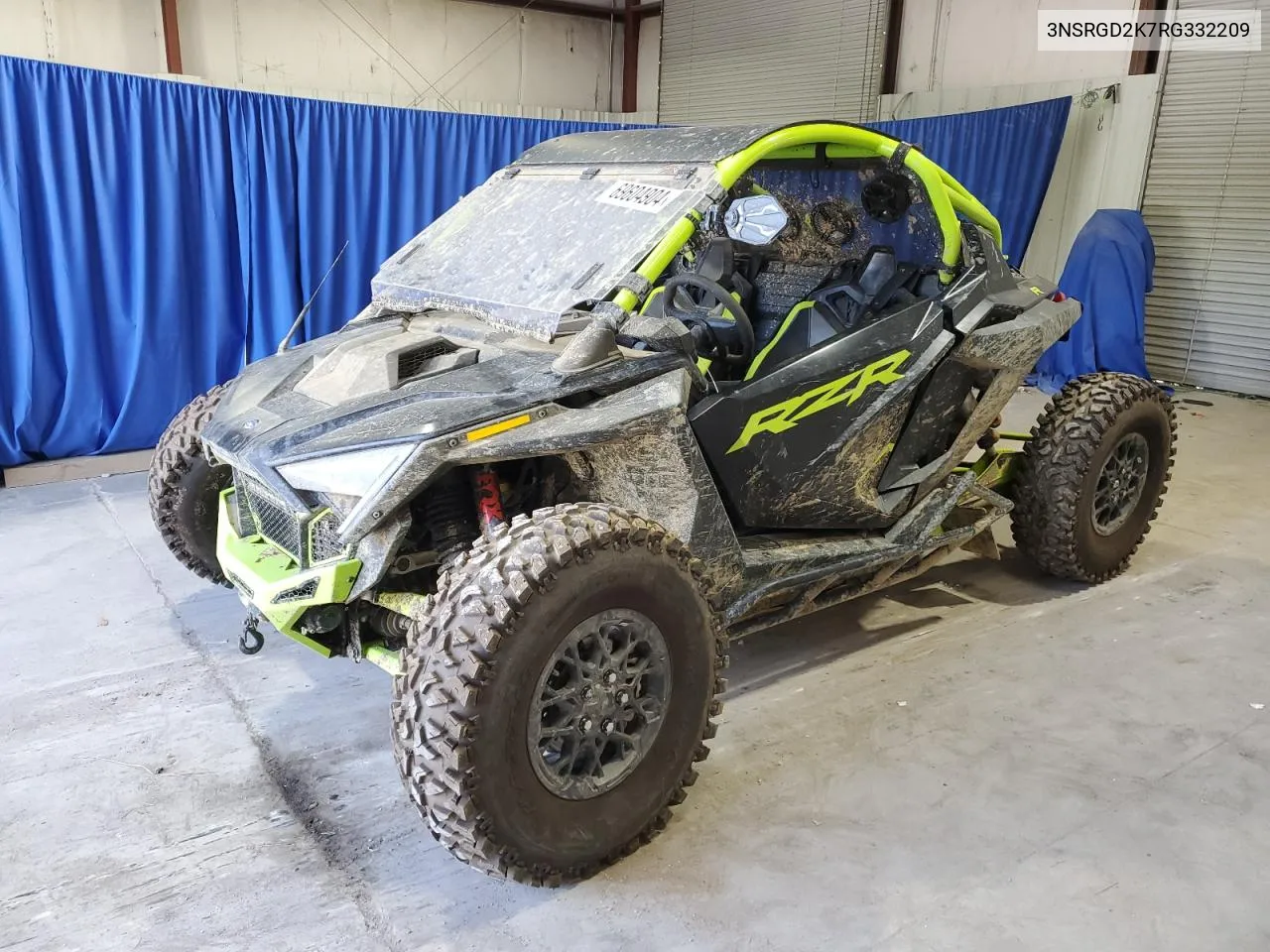 2024 Polaris Rzr Pro R Ultimate VIN: 3NSRGD2K7RG332209 Lot: 69604904