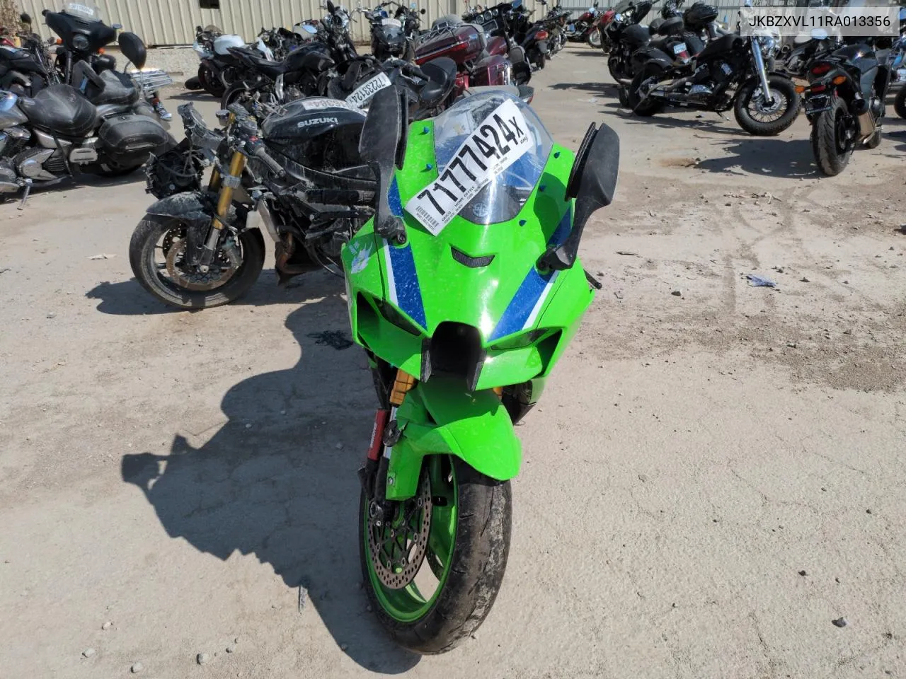 2024 Kawasaki Zx1002 L VIN: JKBZXVL11RA013356 Lot: 71777424