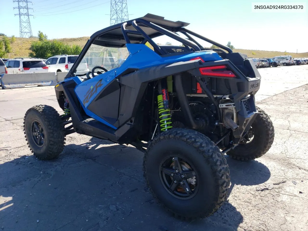 2024 Polaris Rzr Turbo R Ultimate VIN: 3NSGAD924RG334370 Lot: 72553984