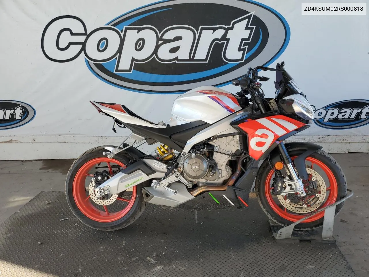 ZD4KSUM02RS000818 2024 Aprilia Tuono 660 Factory