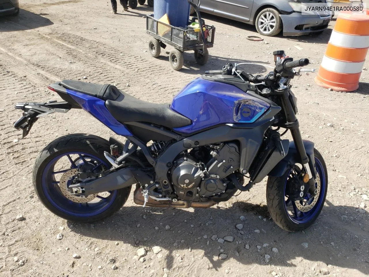 2024 Yamaha Mt09 VIN: JYARN94E1RA000580 Lot: 72999074