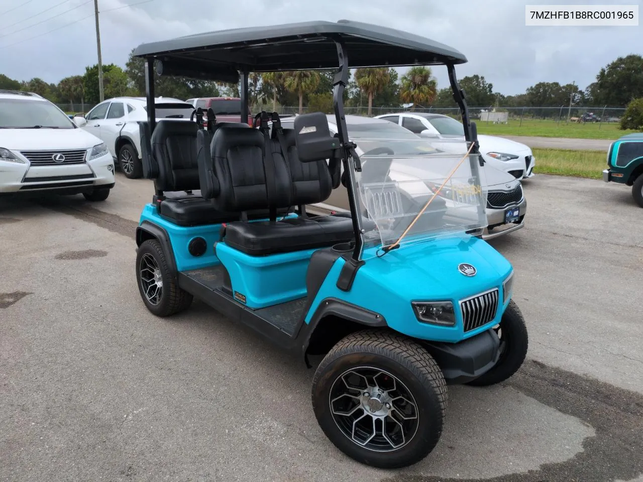 2024 Hdkp Golf Cart VIN: 7MZHFB1B8RC001965 Lot: 74281804