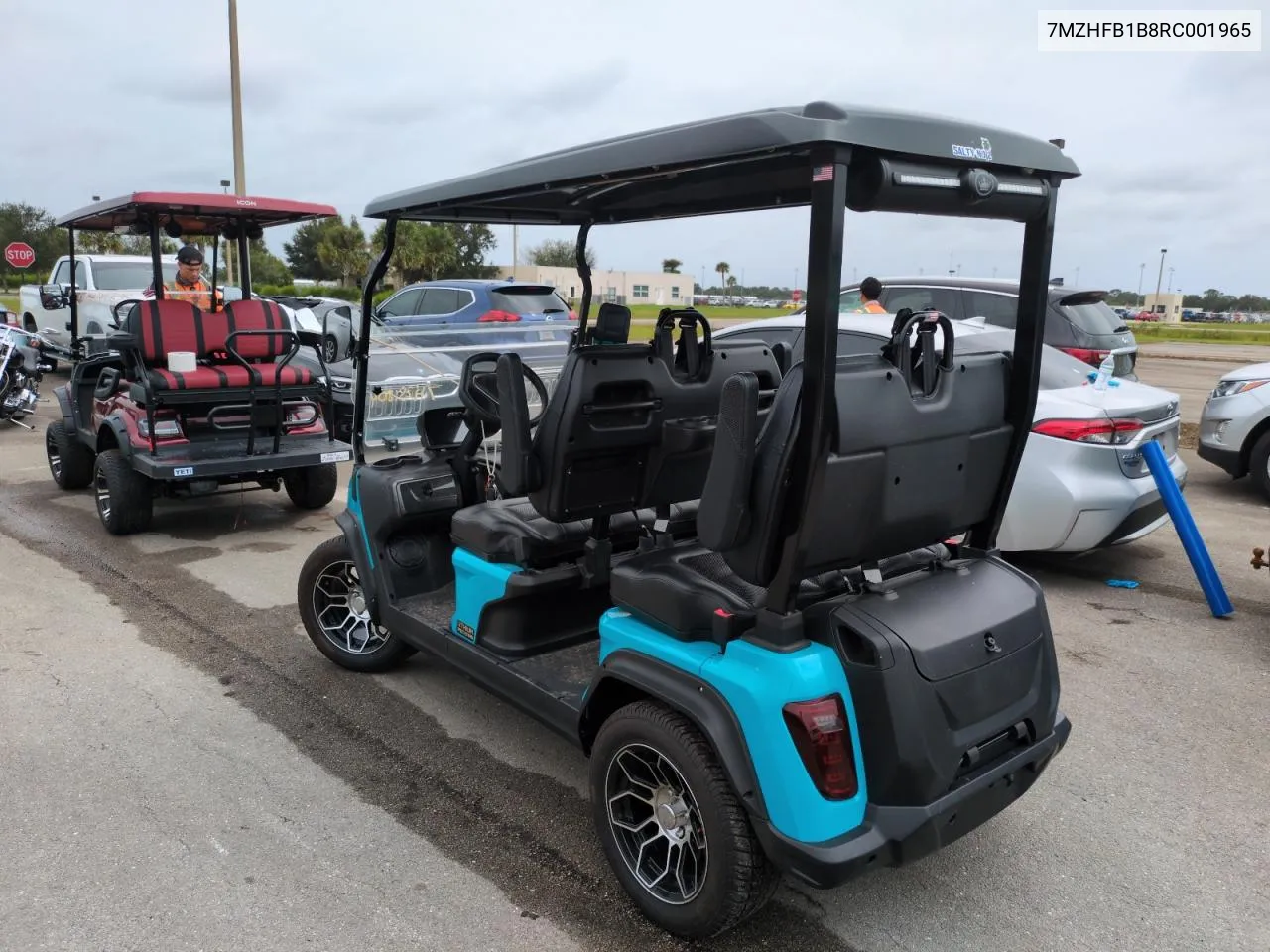 2024 Hdkp Golf Cart VIN: 7MZHFB1B8RC001965 Lot: 74281804