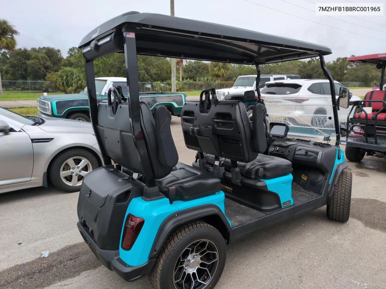 2024 Hdkp Golf Cart VIN: 7MZHFB1B8RC001965 Lot: 74281804