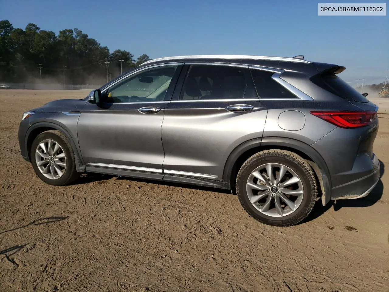 2021 Infiniti Qx50 Luxe VIN: 3PCAJ5BA8MF116302 Lot: 71113644