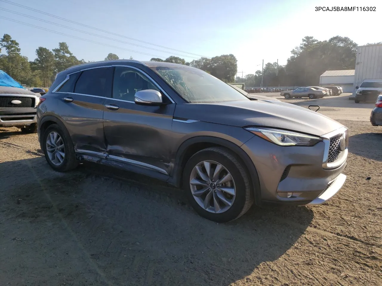 3PCAJ5BA8MF116302 2021 Infiniti Qx50 Luxe