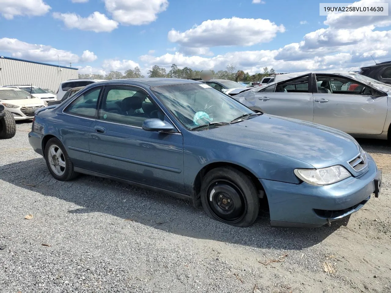 1997 Acura 3.0Cl VIN: 19UYA2258VL014630 Lot: 74501164