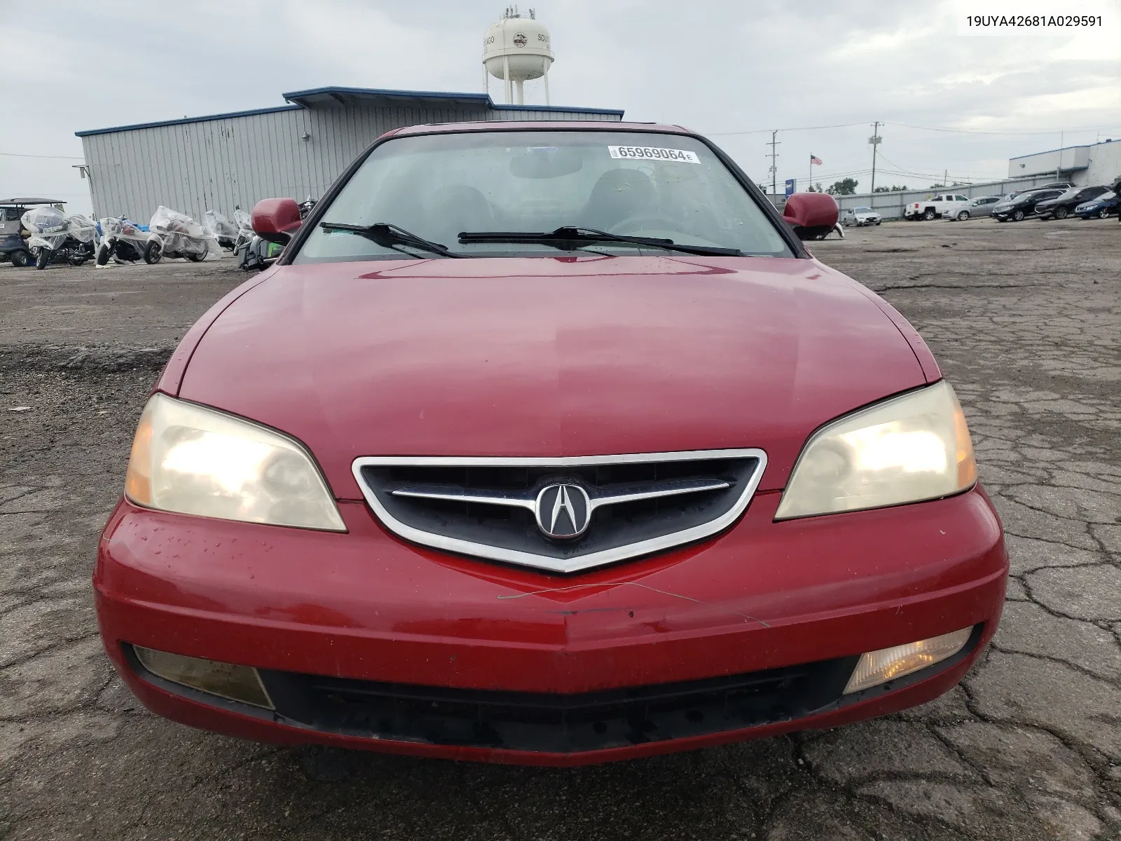 2001 Acura 3.2Cl Type-S VIN: 19UYA42681A029591 Lot: 65969064