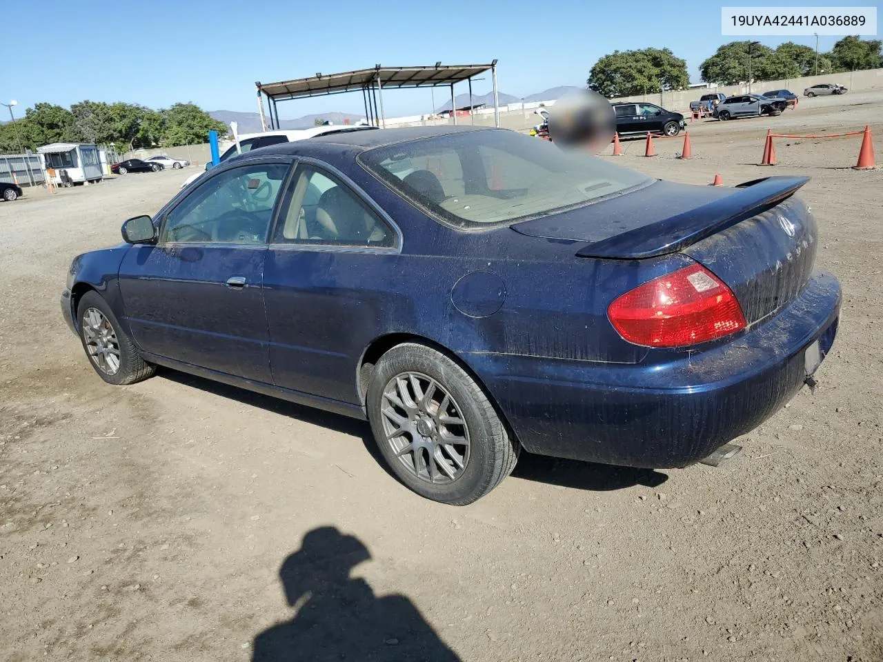 2001 Acura 3.2Cl VIN: 19UYA42441A036889 Lot: 67594214