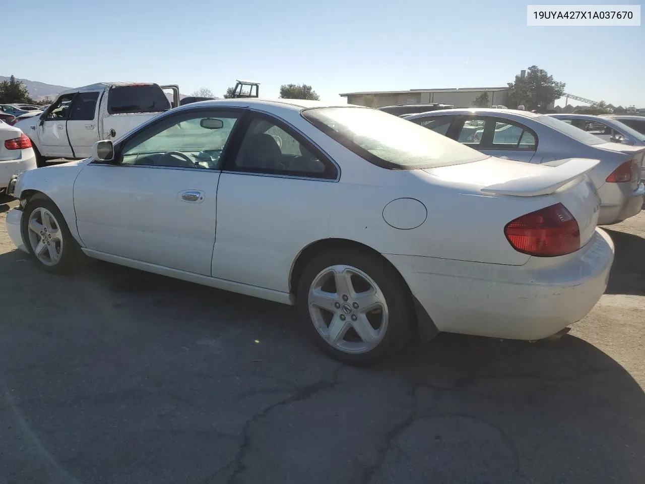 2001 Acura 3.2Cl Type-S VIN: 19UYA427X1A037670 Lot: 77014474