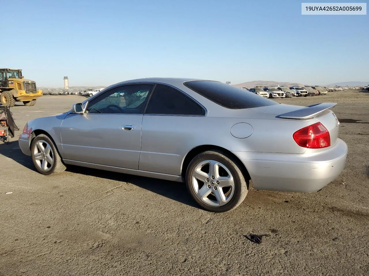 2002 Acura 3.2Cl Type-S VIN: 19UYA42652A005699 Lot: 73505014