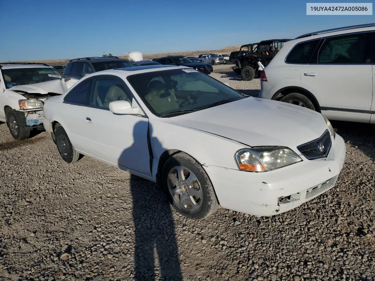 2002 Acura 3.2Cl VIN: 19UYA42472A005086 Lot: 77432404