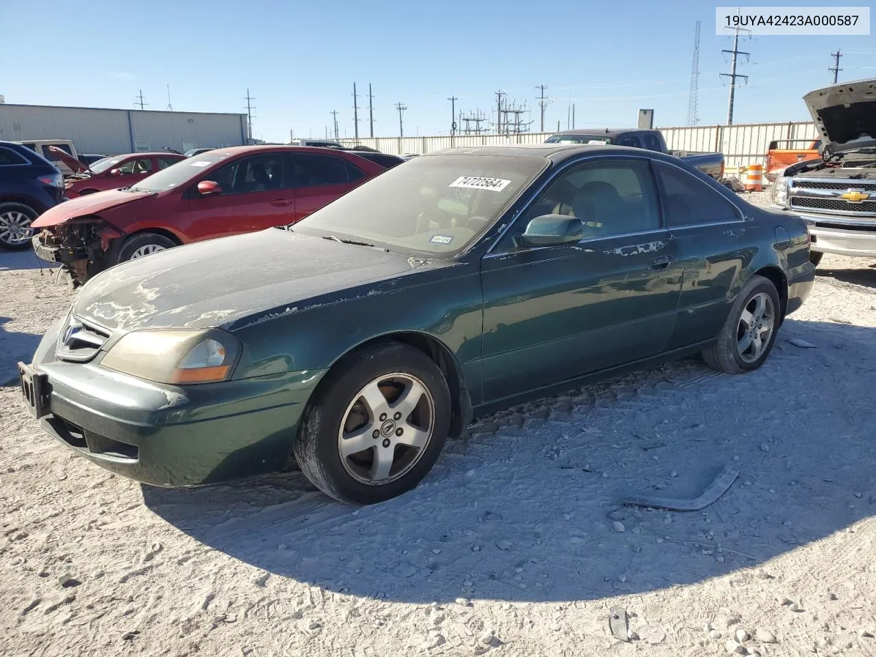 19UYA42423A000587 2003 Acura 3.2Cl