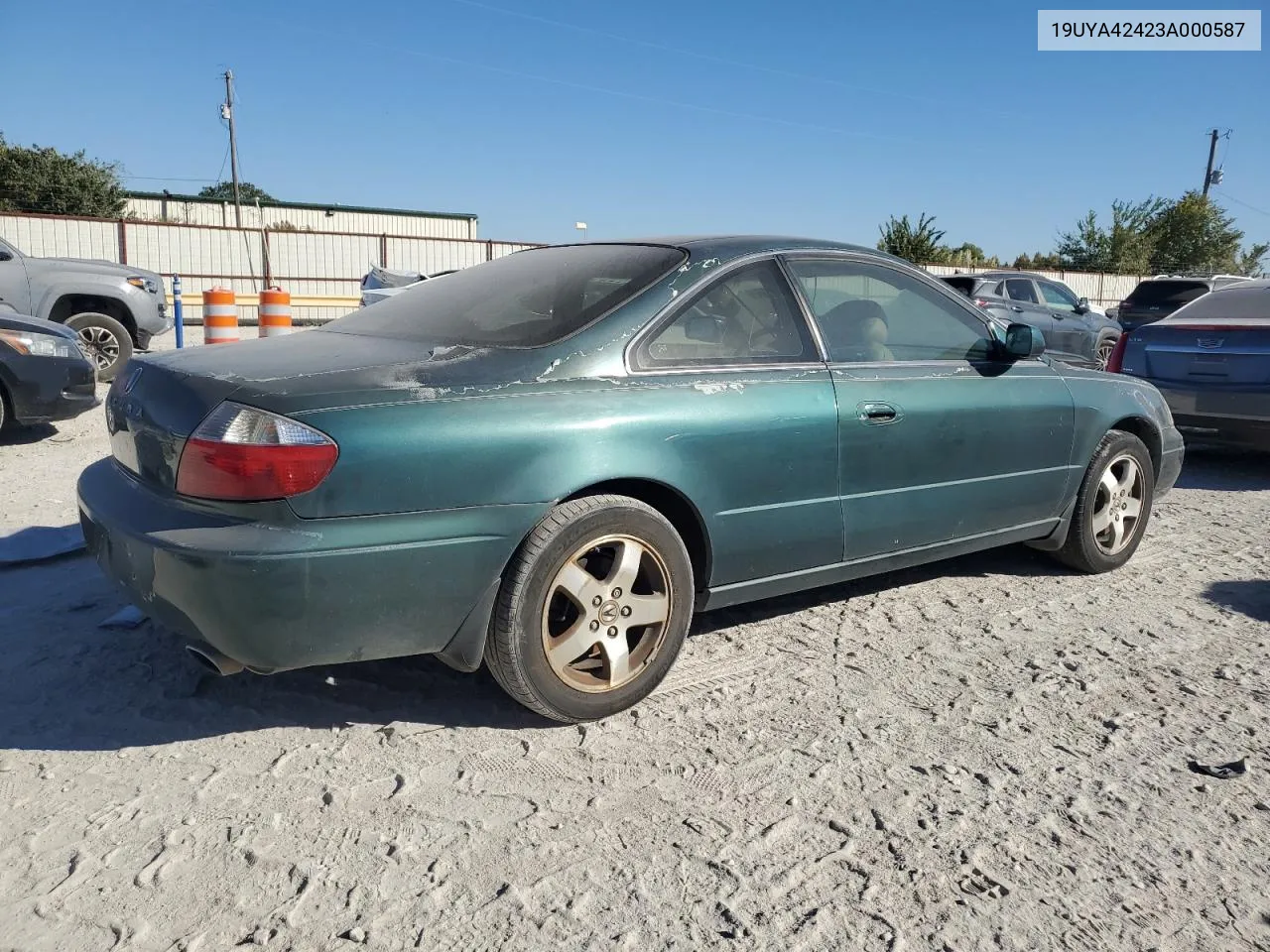 19UYA42423A000587 2003 Acura 3.2Cl