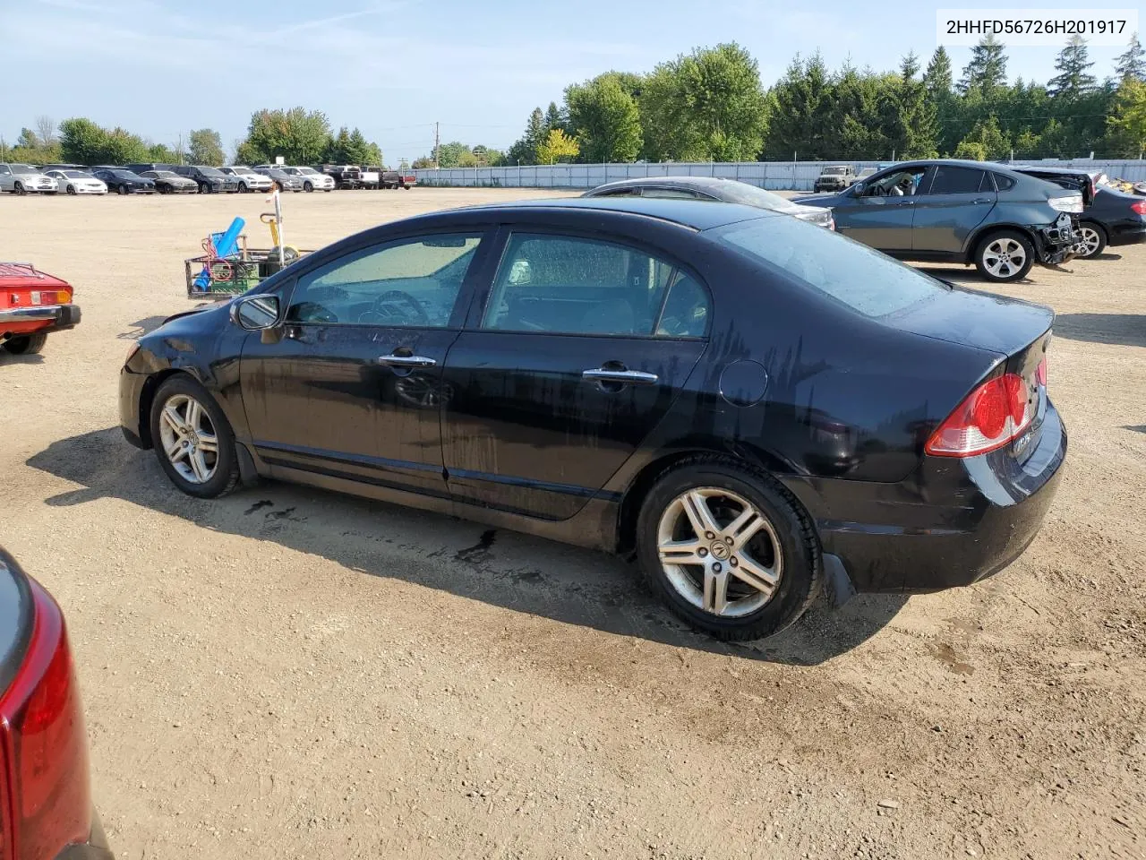 2006 Acura Csx Premium VIN: 2HHFD56726H201917 Lot: 67911824