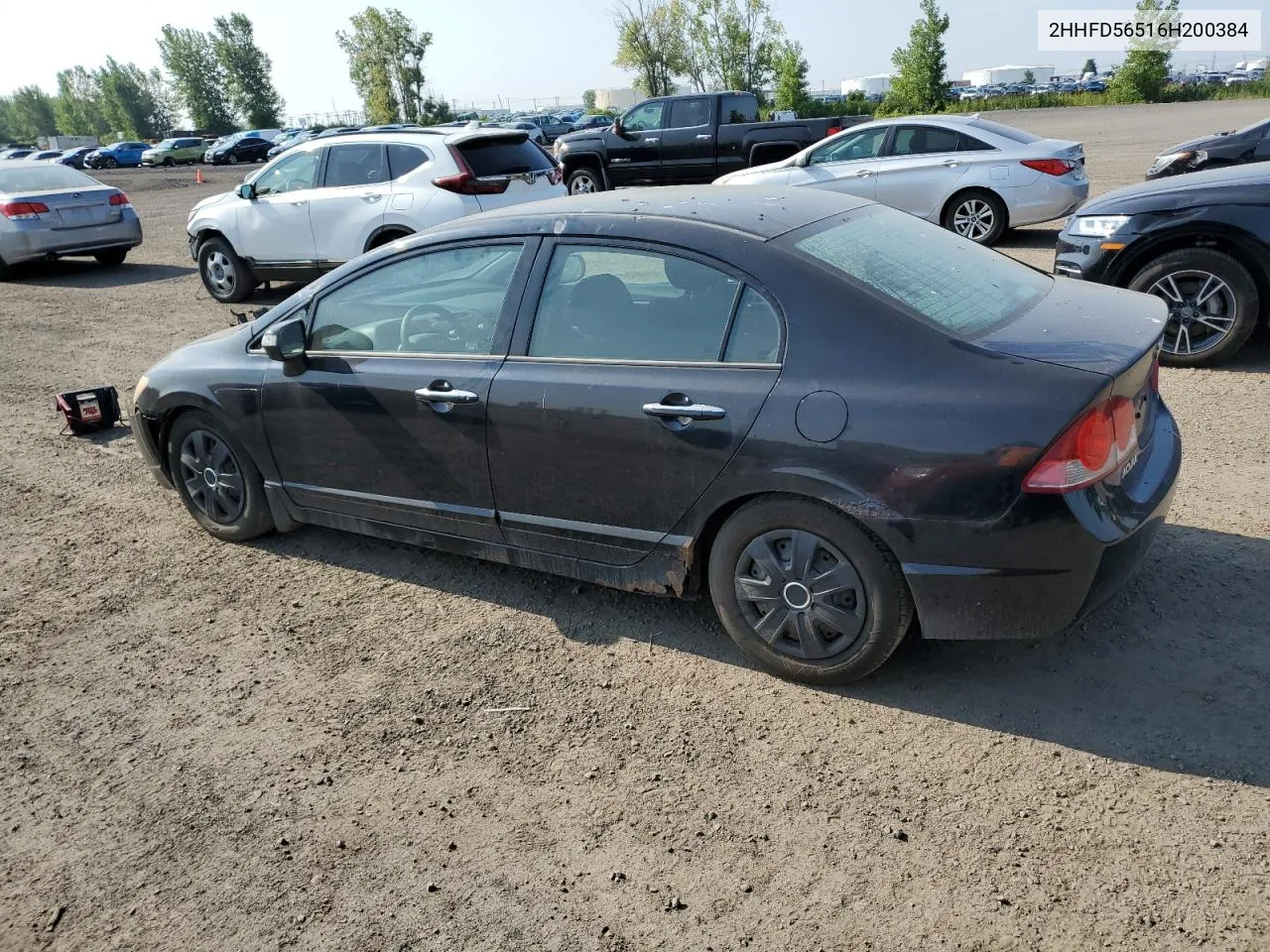 2006 Acura Csx Touring VIN: 2HHFD56516H200384 Lot: 68828174