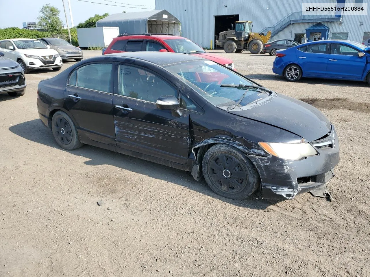 2HHFD56516H200384 2006 Acura Csx Touring