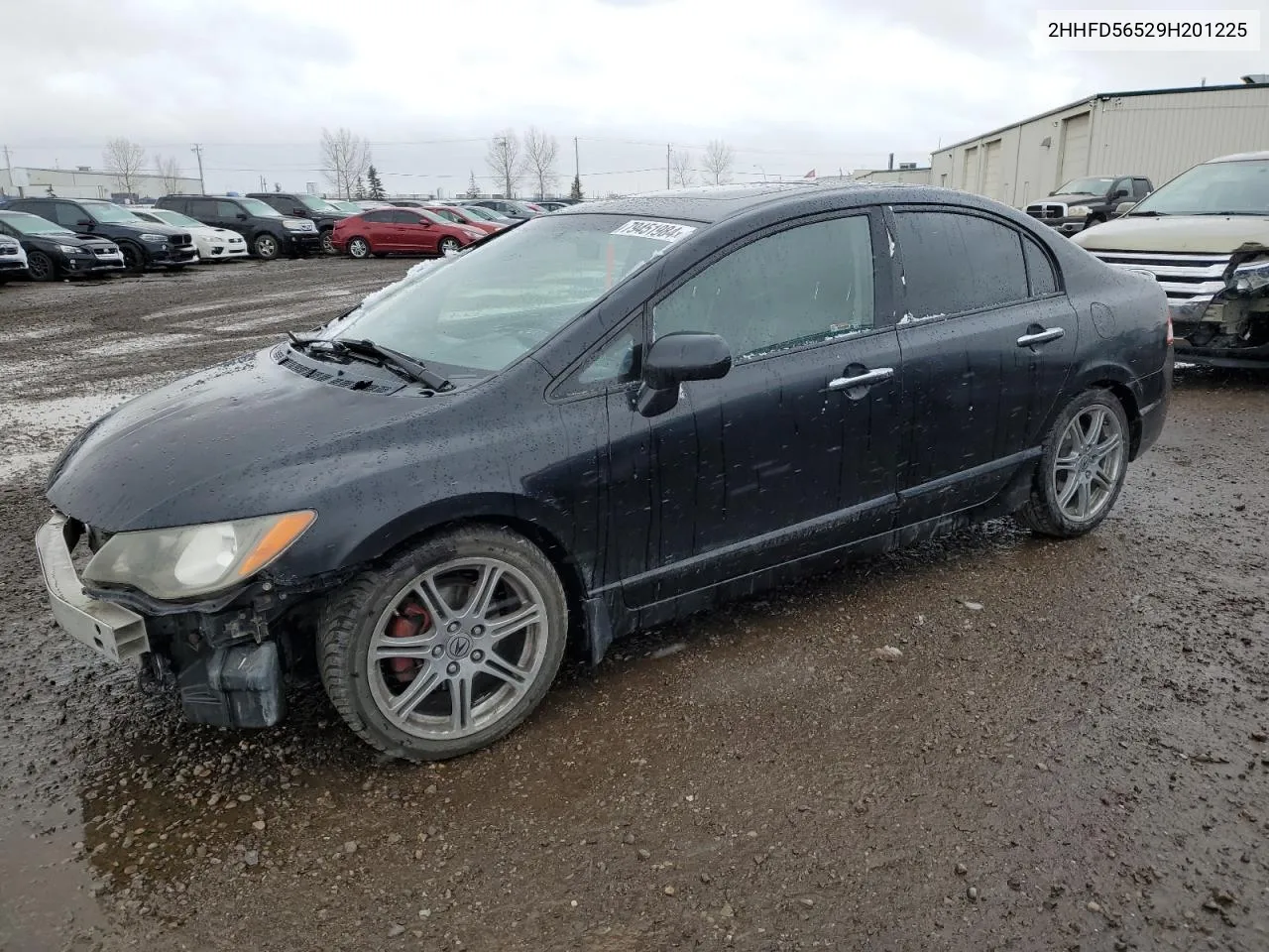 2009 Acura Csx VIN: 2HHFD56529H201225 Lot: 79451984