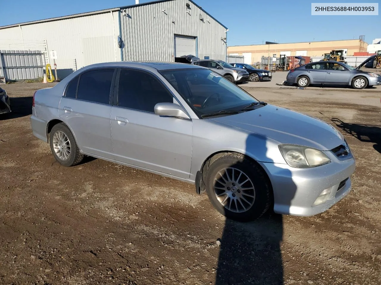 2004 Acura 1.7El Premium VIN: 2HHES36884H003953 Lot: 79638084