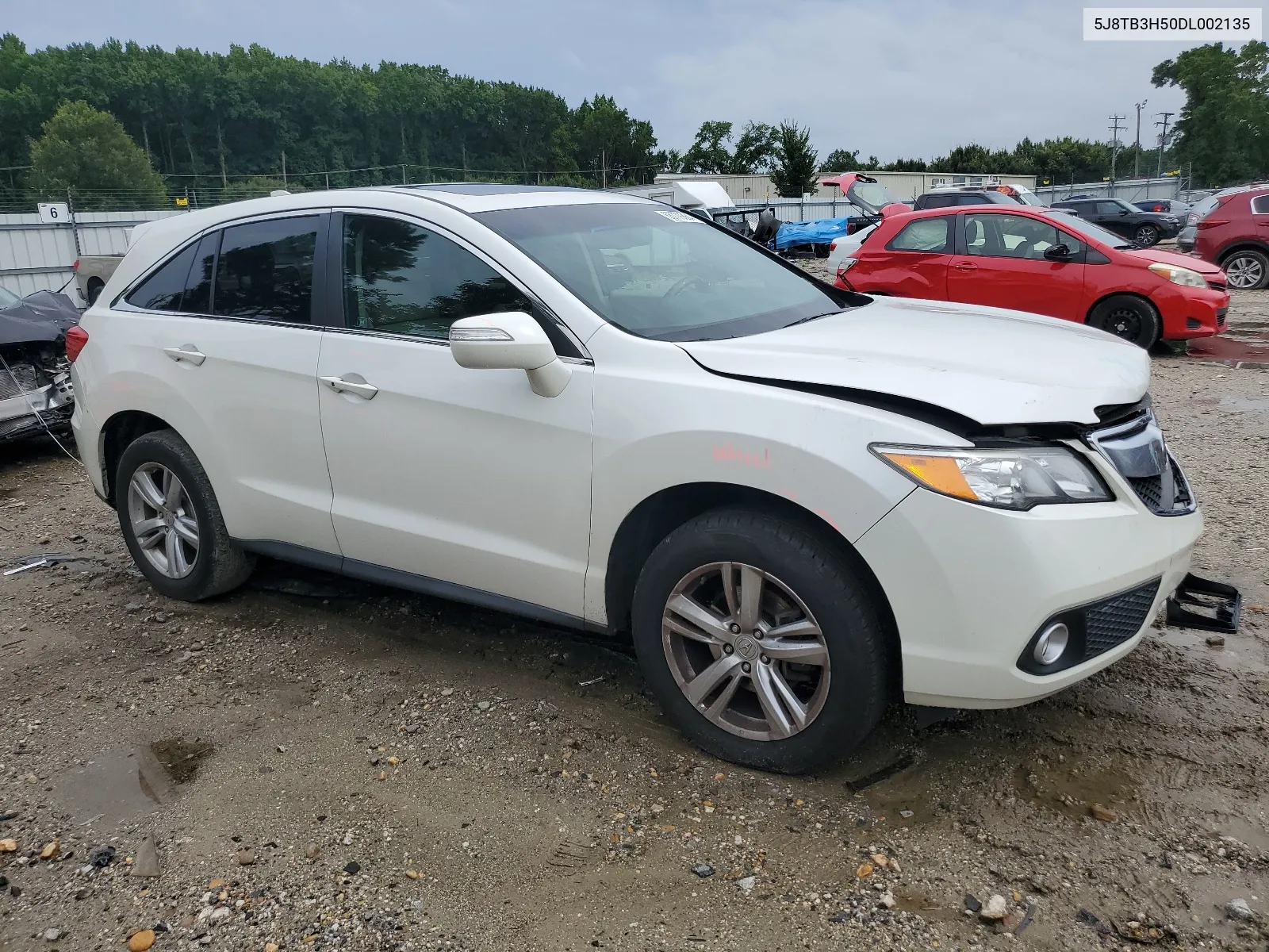 5J8TB3H50DL002135 2017 Acura Rdx Technology