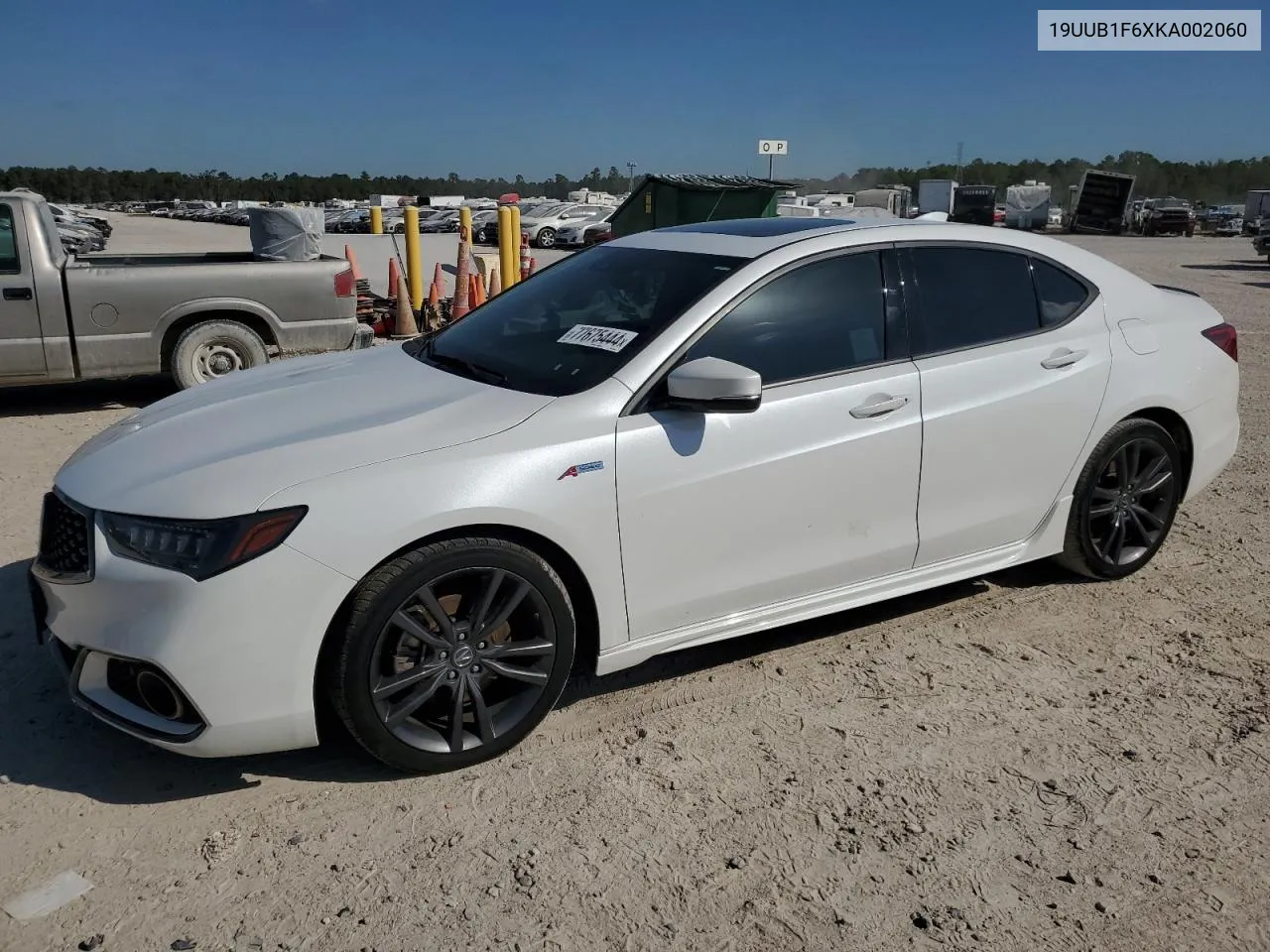 2019 Acura Tlx Technology VIN: 19UUB1F6XKA002060 Lot: 77675444